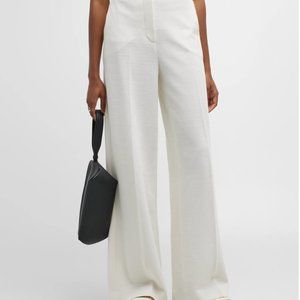 NWT Wide Leg White Pants- Max Mara Size 2